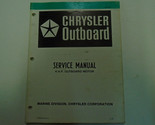 1980 Chrysler Hors-Bord 4 HP Service Réparation Atelier Manuel Usine OEM... - £26.74 GBP