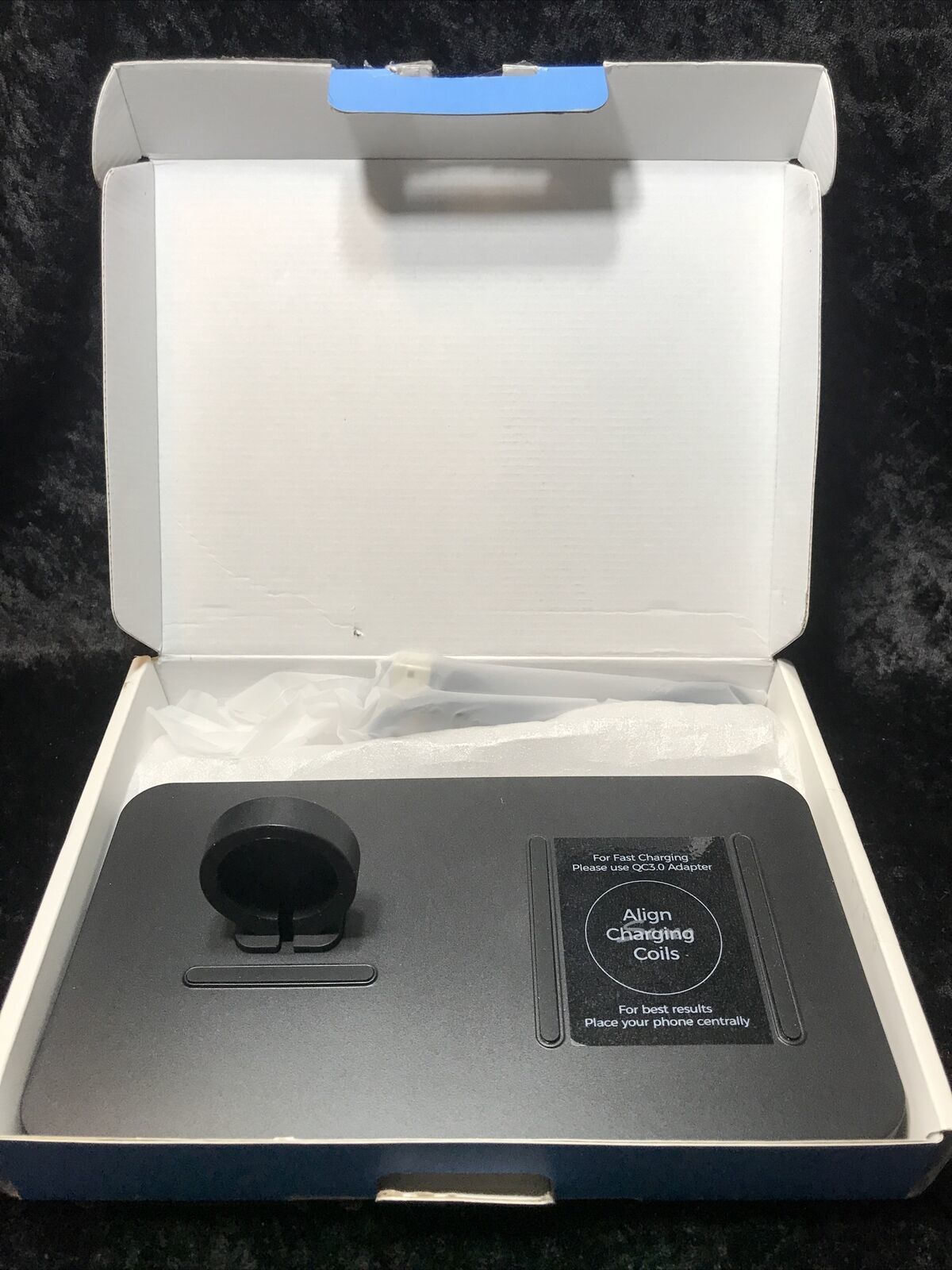 2 In 1 Fast Qi Wireless Charger Charging Dock Pad For Apple Watch iPhone... - $8.90