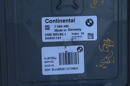 BMW Engine Control Module Computer Unit ECU ECM DME PCM 7594485, image 2