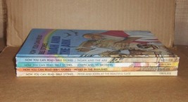 Lot of 4 Now You Can Read Bible Stories 1980&#39;s HB Series Noah And The Ark - £11.57 GBP