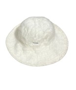Kangol Furgora Diva White Angora Fur Fuzzy Adult Bucket Hat Cap One Size - $45.47 CAD