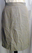 Giorgio Armani 12 Skirt Linen blend Vintage - £39.31 GBP