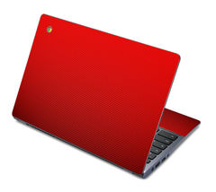 LidStyles Carbon Fiber Laptop Skin Protector Decal Acer Chromebook C740 image 3