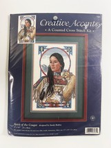 Creative Accents by Dimensions &quot;Spirit of the Cougar&quot; Counted Cross Stit... - £18.53 GBP