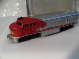 Vintage HO Scale Slovenia Made Santa Fe Diesel Locomotive 7 1/2&quot; Long - $38.61