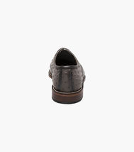 Stacy Adams Rodano Leather sole Lizard Cap Toe Oxford Shoes Gray 25527-020 image 7