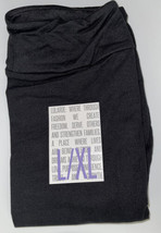 Brand New Lu La Roe Kids L/XL (8-14) Solid Black Leggings - £15.85 GBP
