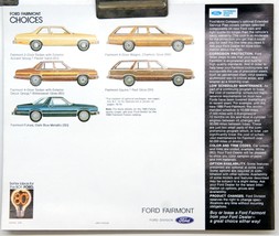 1980	Ford Fairmont Advertising Dealer Sales Brochure	4565 - £5.84 GBP