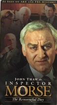 John Thaw As Inspector Morse The Remorseful Day Vhs Rare Find - £130.84 GBP