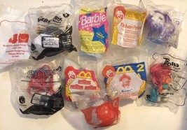 McDonald’s Happy Meal Toy Lot Of 10 Barbie Kermit Snoopy Angry Birds T6 - £10.25 GBP