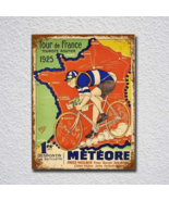 Tour De France 1925 Personalized Wall Art Decoration Retro Metal Tin Sig... - $242.14 MXN