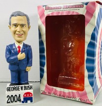 2004 George W. Bush Bobble Dreams Bobblehead New in Original Packaging - $21.73