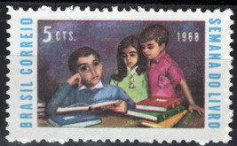 ZAYIX Brazil 1102 MNH NG As Issued Book Week Education 062723S116M - £1.20 GBP