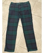 RARE Bonobos Flannel Dress Chino Pants Tag 33x32 Actual 33x30 - $40.04 CAD