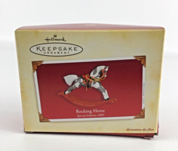 Hallmark Keepsake Christmas Ornament Rocking Horse Special Edition New 2005 - £19.71 GBP