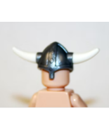 JKStore Viking Helmet Silver military Armor DIY Minifigure Collectible - $4.83 CAD