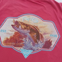 Columbia PFG Men's Red Regular fit Short Sleeve Graphic T-Shirt Size Medium image 7