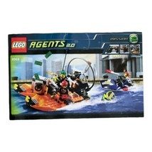 LEGO Agents 2.0 #8968 Agents River Heist Instruction Manual ONLY - $6.18