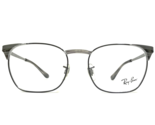 Ray-Ban Eyeglasses Frames RB6386 2901 Silver Square Full Rim 53-18-140 - $74.58