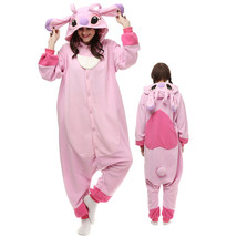 Pink Stitch Adult Onesies Animal Cartoon Kigurumi Pajamas Halloween Cosplay - £23.94 GBP