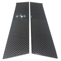For 2004-2011 Mazda RX-8 Real Carbon Fiber Pillar Post Covers Window Trim 2PC - £62.92 GBP
