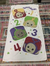 1998 Teletubbies Beach Towel Cotton Jay Franco Towel Tinky Winky Dipsy Po LaLa - £9.83 GBP