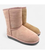 UGG Classic Short Pink Kids Girls Size 2 Boot Shearling Style - $41.04 CAD