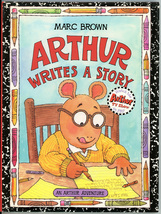 Arthur Writes a Story Marc Brown HC Signed 19961st Ed Children&#39;s Book School - £7.92 GBP