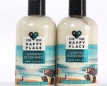 2 Find Your Happy Place 10 Oz Sunkissed Ocean Waves Sea Salt Blossom Bod... - £16.77 GBP