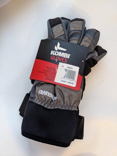 Kombi Waterguard Waterproof Windproof Winter Snow Ski Gloves Gray Men L NEW Item image 4