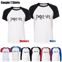 Famous Music Band Pierce The Veil Design Couples T-Shirt Mens Womens Graphic Tee - £14.06 GBP