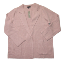NWT J.Crew Eloise in Heather Blossom Knit Open-Front Sweater Blazer Cardigan M - £77.87 GBP