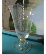 Mondial Krystal  Trumpet Vase Gold Dust Stem 14 X 6&quot;  - $2,334.95 MXN