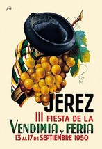 Jerez Fiesta de la Vendimia III 20 x 30 Poster - $25.98
