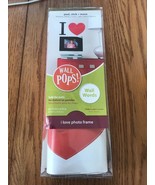 Wall Pops “ I Love Photo Frame” 17.25 X 9.75 Ships N 24h - $16.81