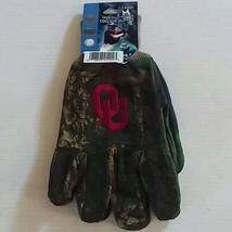 McArthur Oklahoma Sooners Camo Utility Gloves - £8.66 GBP