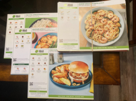 100 - Hello Fresh Recipe Photo Cards 8 ½&quot; x 11&quot; Card Stock So Many Dinne... - £72.80 GBP