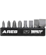 ARES 70013-8-Piece S2 Steel Impact Driver Bit Set - Includes Phillips 1,... - £14.26 GBP