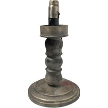 Mason Candlelight Co. Middlesex NJ Brass Or Pewter Candlestick Holder Push Up - £18.68 GBP