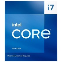 Intel Core i7-13700F Desktop Processor - 16 core (8P+8E) and 24 threads - £460.33 GBP
