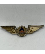 Delta Airlines Toy Plastic Pilot Wings Flying Plane Logo Plastic Lapel H... - $7.95