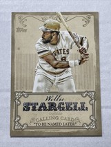 2013 Topps Calling Cards Willie Stargell Pittsburgh Pirates #CC-6 - £1.32 GBP