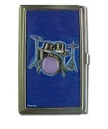 Drumset Business Card Case Gift for Drummers and Drumset Players - £25.88 GBP
