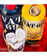 1970 VAT 69 Scotch Whiskey Advertisement Vintage Liquor Distillery F15N - $33.94 CAD