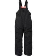 All in Motion Youth Girls Kids Solid Insulated Snow Bib Black Size M 7/8... - $13.85