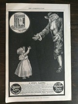 Vintage 1900 Quaker Oats for Children Full Page Original Ad - 1021 - £5.32 GBP