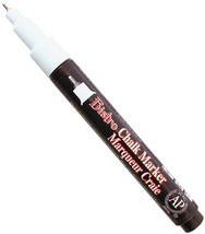 Bistro Chalk Marker Extra Fine Tip-White - £10.72 GBP