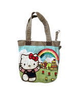Sanrio Hello Kitty Loungefly Tote Bag Rainbow Sequin 2007 Canvas Stripe ... - £21.78 GBP