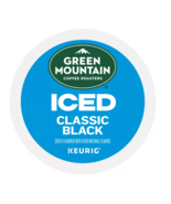 GREEN MOUNTAIN CLASSIC BLACK BREW OVER ICE COFFEE 10CT KCUPS - $16.49