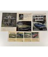 Vintage Car Ad Lot Automobile Advertising Ford Mercury VW Chrysler 1970&#39;... - $34.60